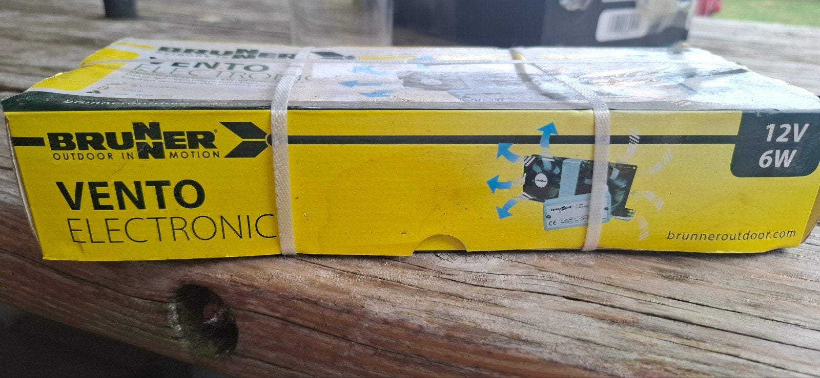 Brunner Vento Electronic 12V 6W Ventilator, Ophalen of Verzenden, Nieuw