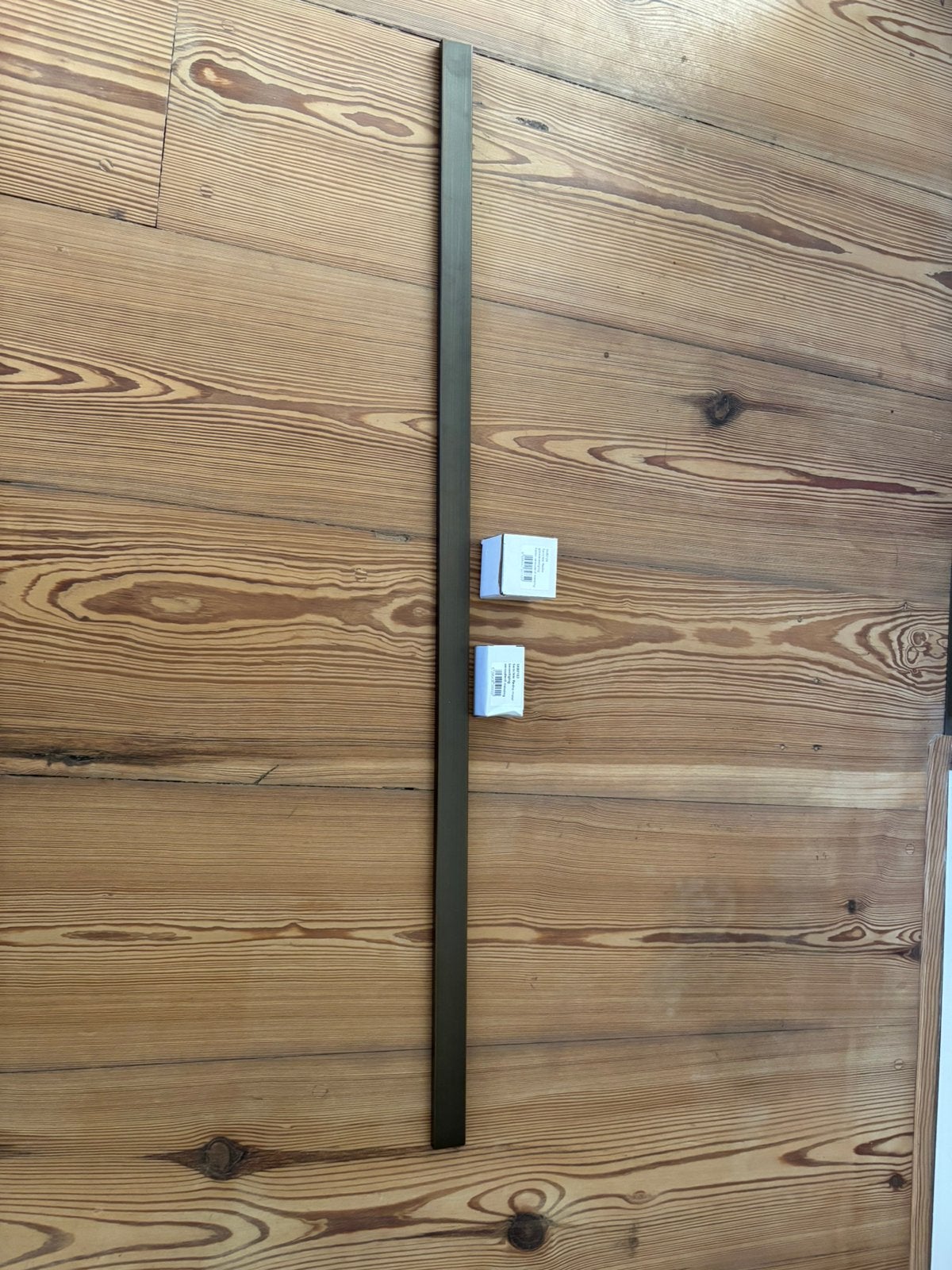 Douchewand stabilisatiestang 100cm verouderd messing, Ophalen, Nieuw, Douche