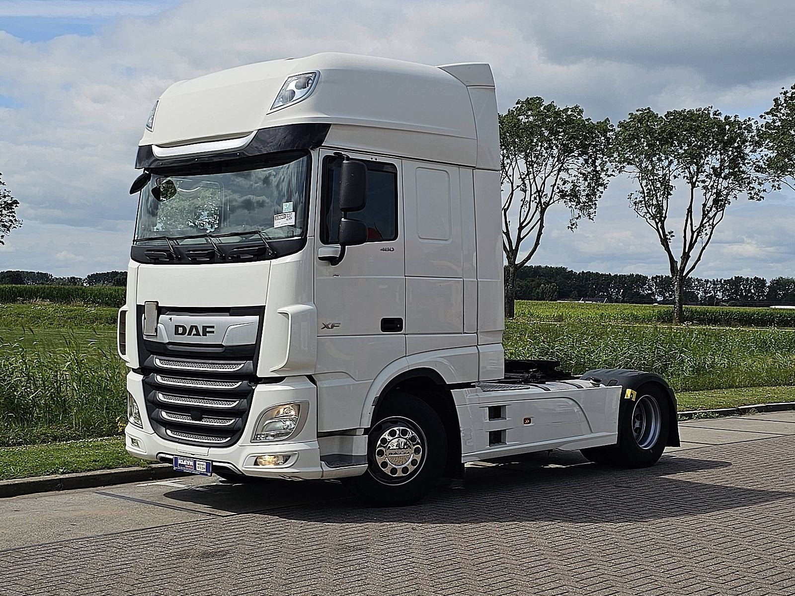 DAF XF 480, Automaat, Euro 6, Wit, Bedrijf