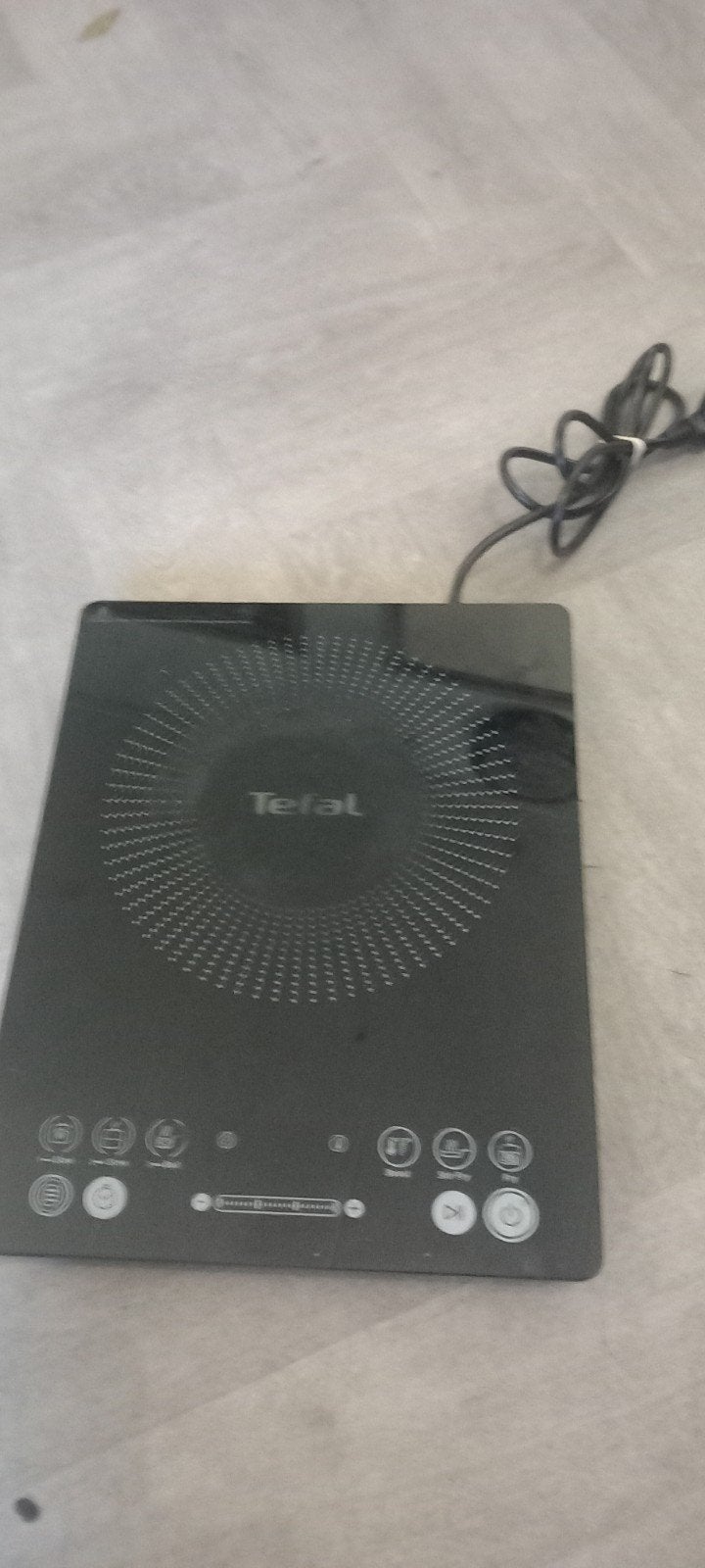 Tefal Inductie Kookplaat - Draagbaar en Efficiënt, Witgoed en Apparatuur, 3 kookzones of minder, Ophalen of Verzenden, Zo goed als nieuw
