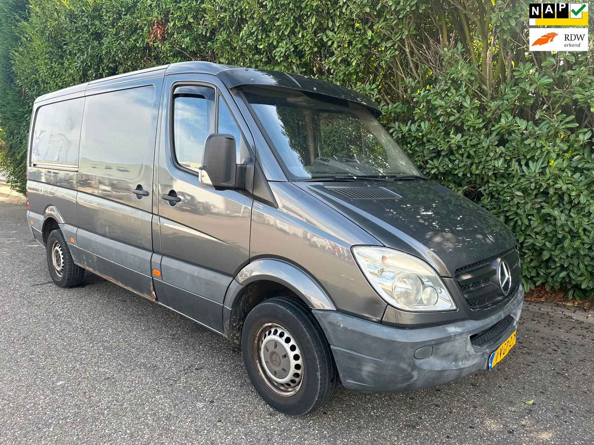 Mercedes-Benz Sprinter 213 2.2 CDI Bj'02-2010 L2/H1 AUTOMAAT, Auto's, Automaat, Euro 5, Gebruikt, Zwart