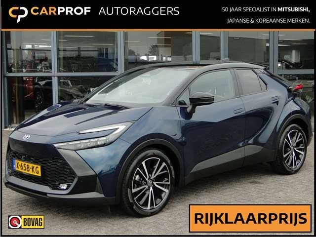 Toyota C-HR 1.8 Hybrid 140 Executive Pano . HUD . Elek.stoel, Auto's, Toyota, 12 maanden, 4 cilinders, Blauw, Overige brandstoffen