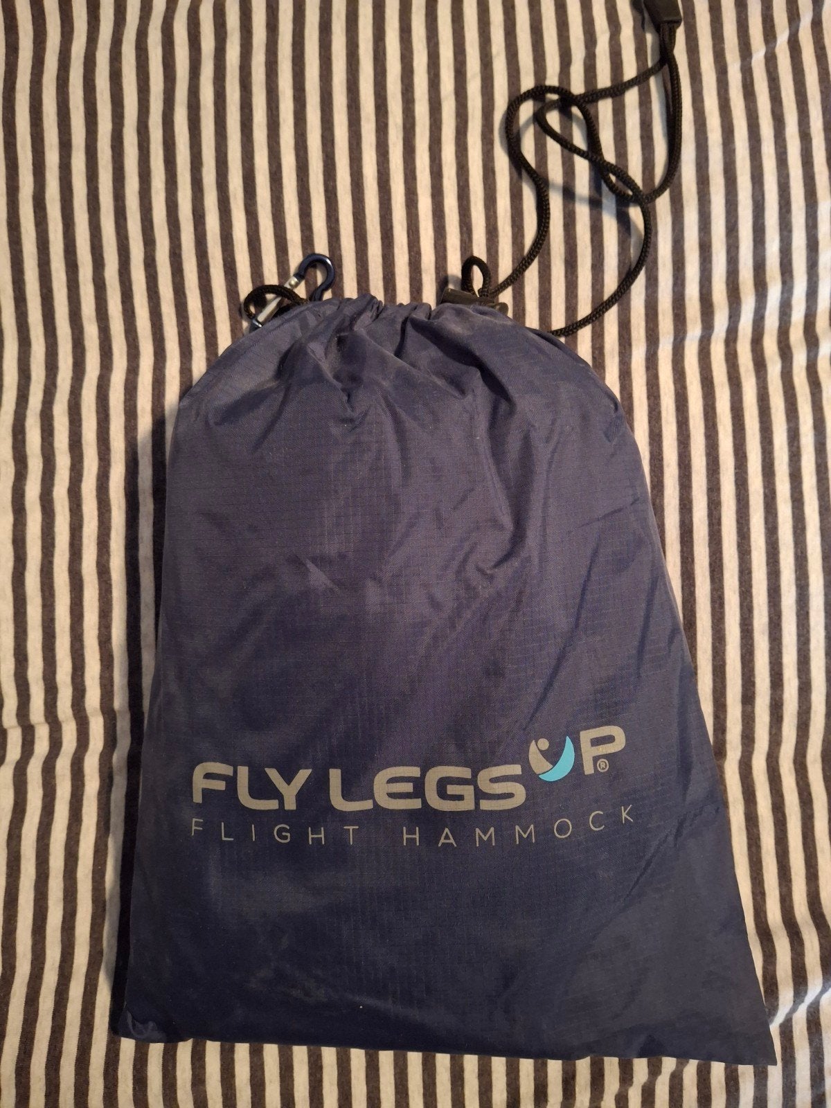 FLY LEGS UP  fligth hammock voor in vliegtuig, Kinderen en Baby's, Overige Kinderen en Baby's, Ophalen of Verzenden, Gebruikt