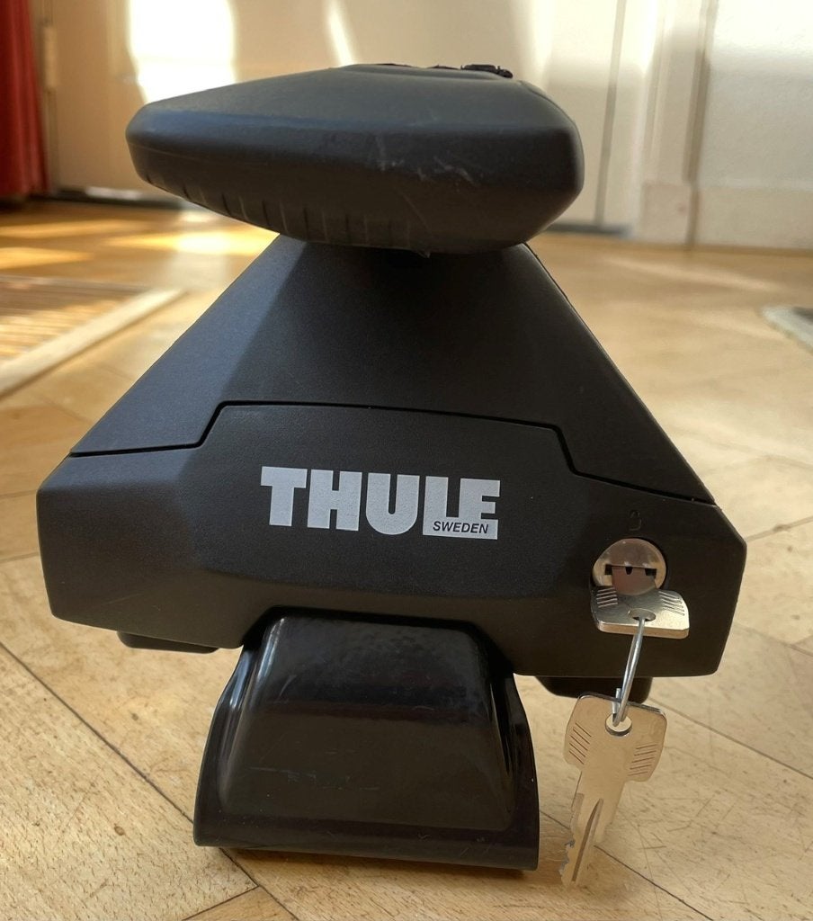 Thule dakdragers, inclusief voetenset, Auto diversen, Dakdragers, Zo goed als nieuw, Ophalen of Verzenden