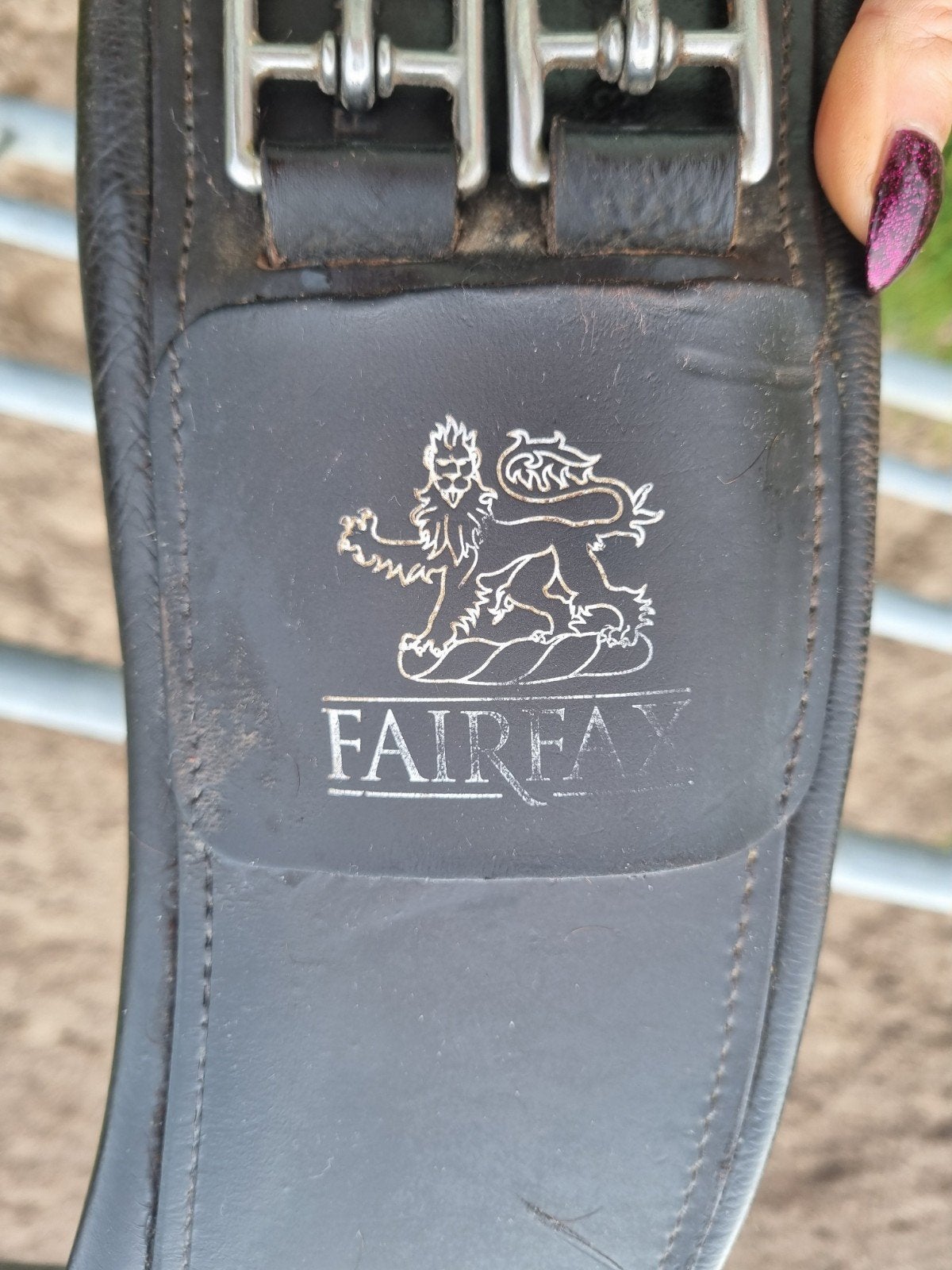 Fairfax dressuur singels havanna bruin, Bruin, Ophalen of Verzenden, Singel, Anatomisch gevormd