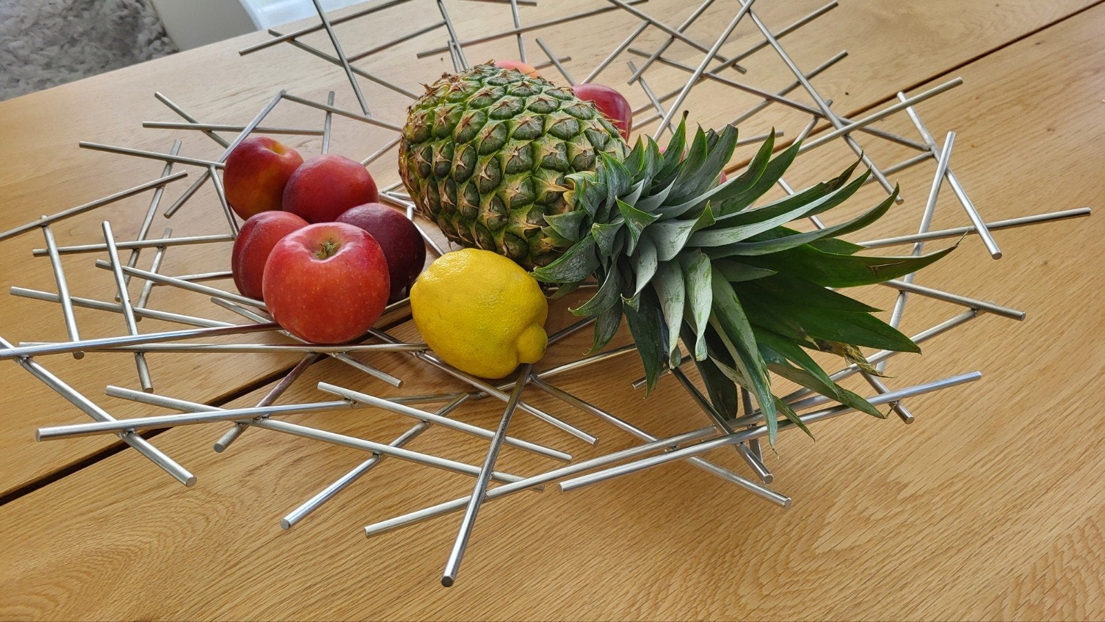 Alessi fruitschaal BlowUp groot 65x65x10cm, Ophalen, Overige materialen, Schaal, Zo goed als nieuw