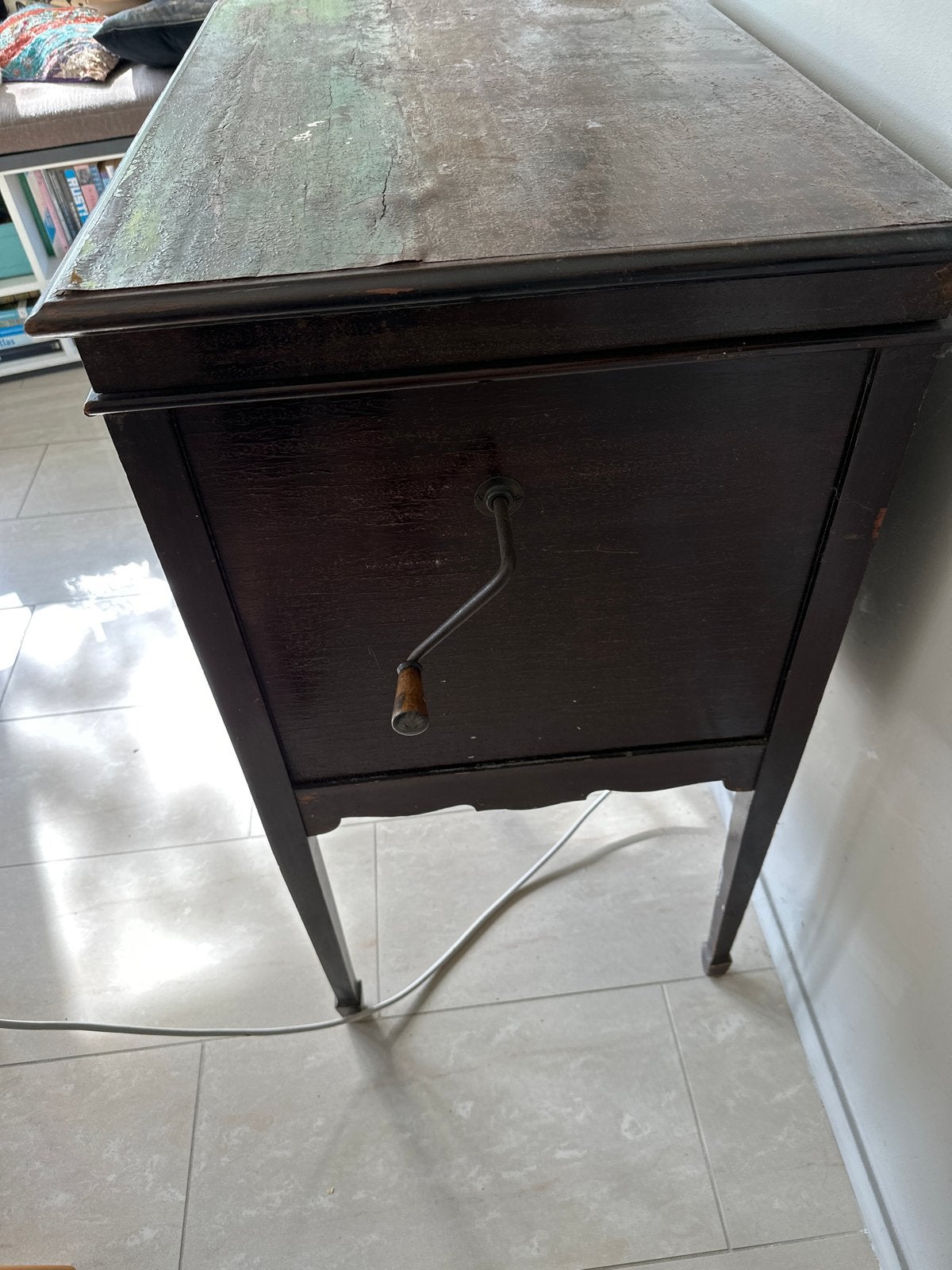 Foto 9 van Werkend! Antieke Kesselphone Platenspeler - Jaren '20