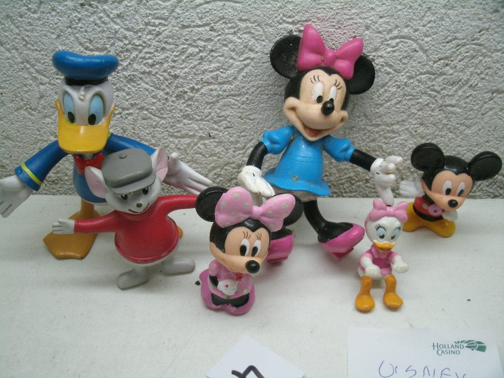 20c 6 disney fig, Verzamelen, Disney, Ophalen, Overige figuren, Beeldje of Figuurtje