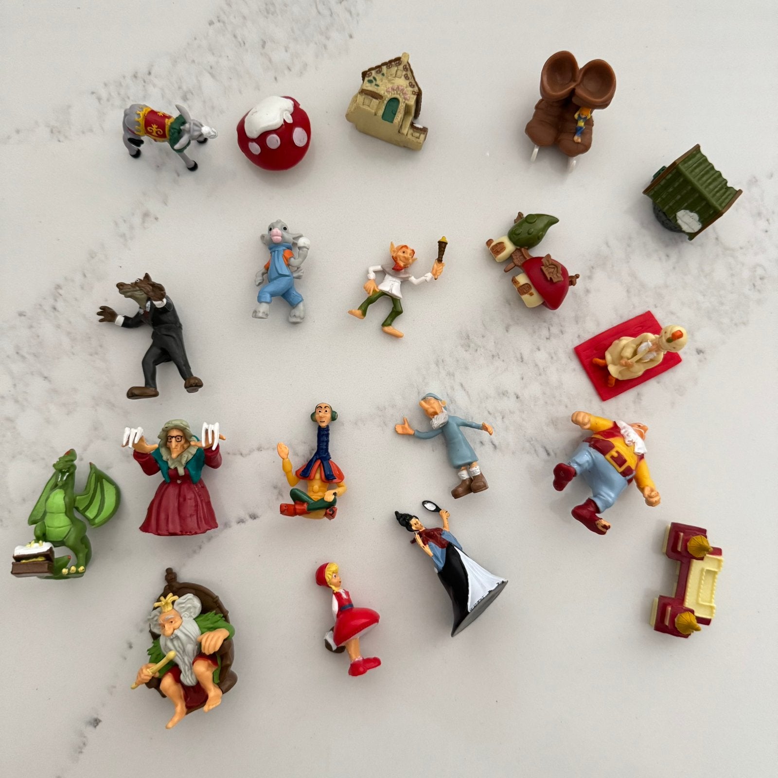 Efteling poppetjes - Sprookjesbos figuren, Verzamelen, Ophalen of Verzenden, Gebruikt, Beeldje of Poppetje
