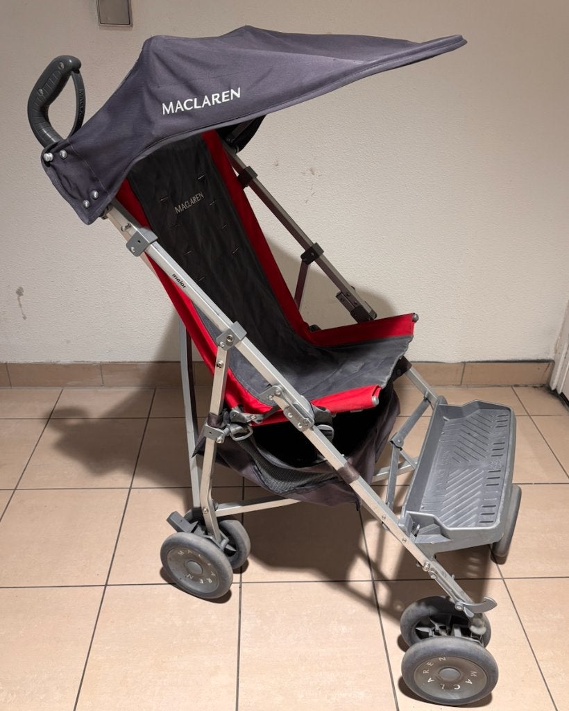 Maclaren Major Elite buggy incl. accessoires Special Needs, Ophalen, Gebruikt, Maclaren, Zonnekap