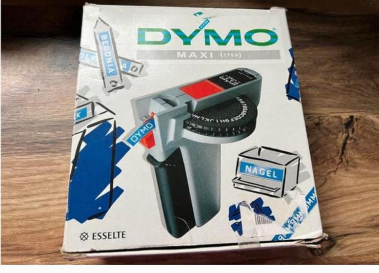 Dymo Maxi 1755 labelmaker., Ophalen of Verzenden, Zo goed als nieuw