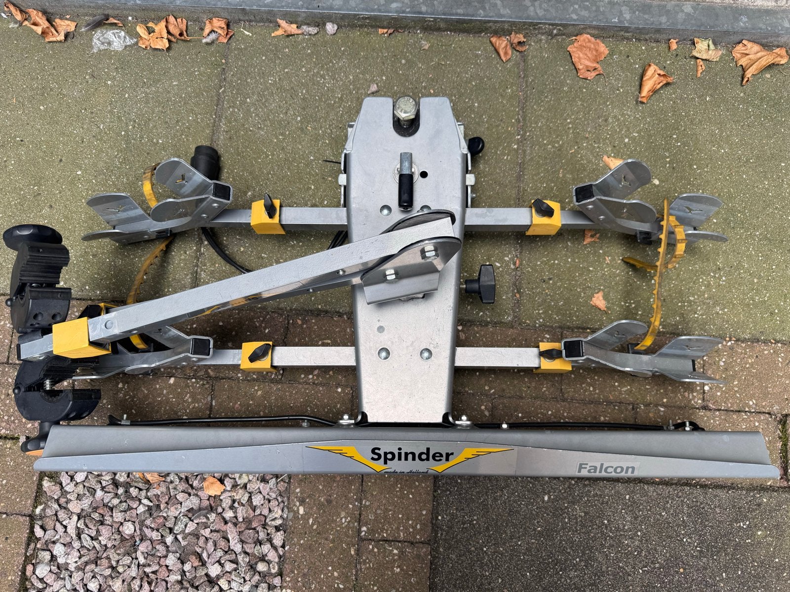 Spinder Falcon trekhaak fietsendrager voor 2 fietsen, Auto diversen, Fietsendragers, Ophalen, 2 fietsen, Gebruikt, Trekhaakdrager