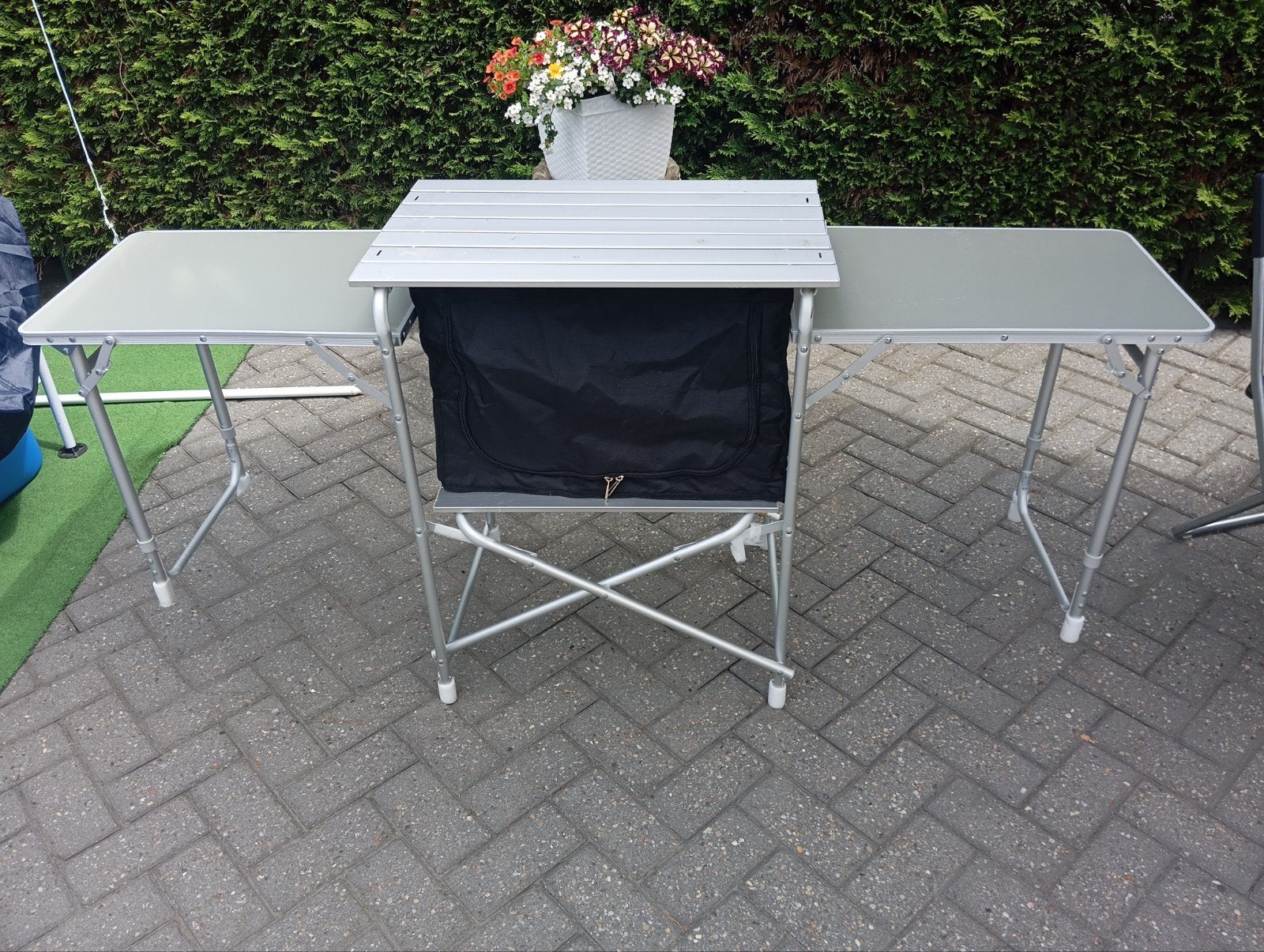 Keuken kastje allemininiun, Ophalen, Campingkast