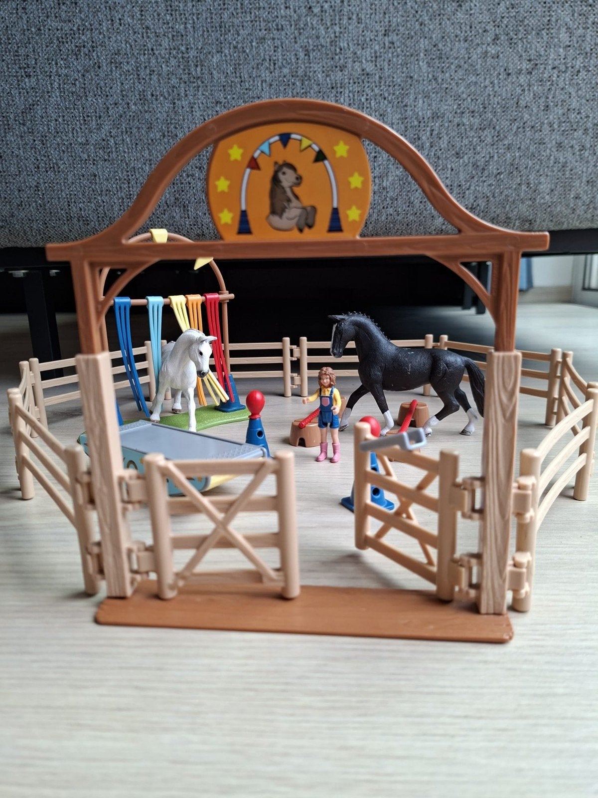Schleich Agility set 42481, Ophalen of Verzenden, Gebruikt