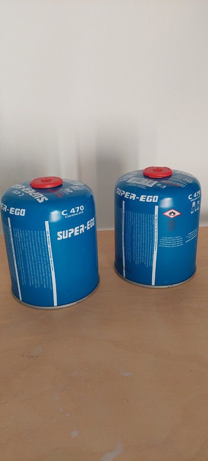 Super-Ego C 470 Butaan-Propaan Mengsel Gasfles (2 stuks), Ophalen, Nieuw
