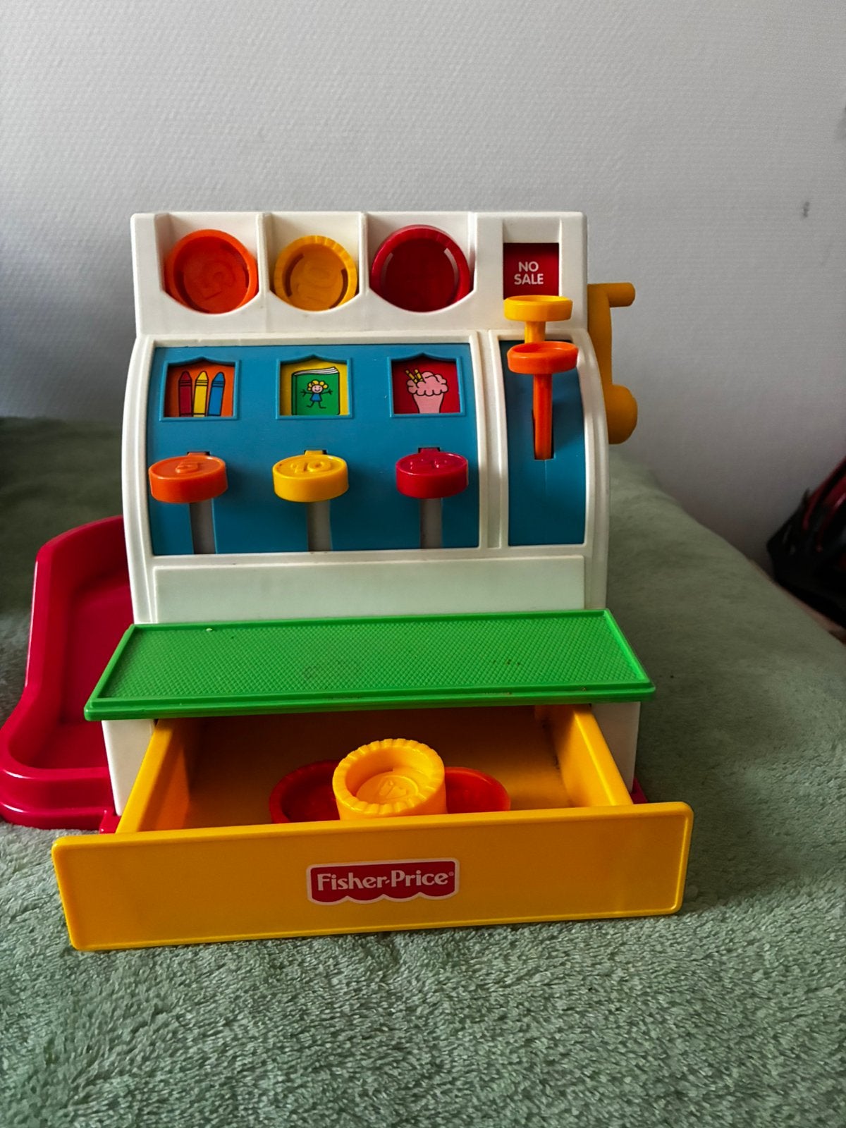 Fisher-price kassa, Ophalen, Gebruikt, Speelset