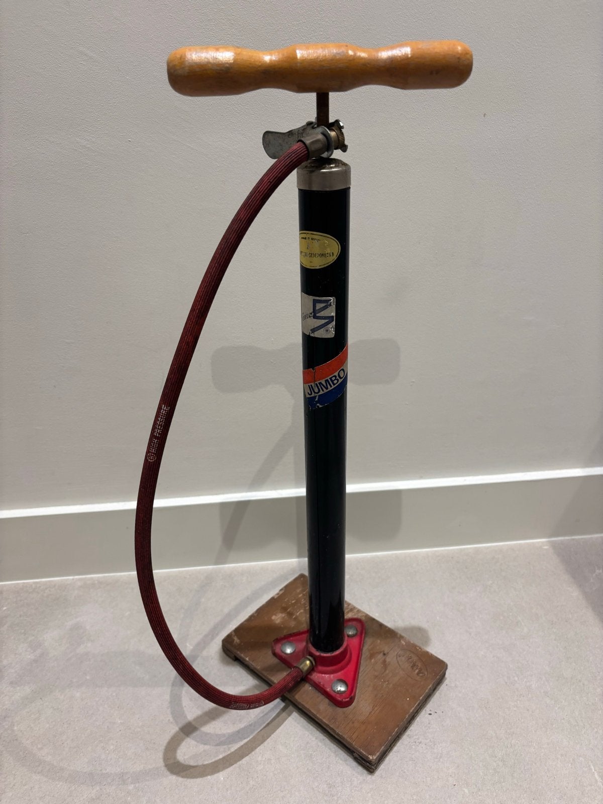 Jumbo Fiets Pomp - Vintage en Functioneel, Ophalen of Verzenden, Gebruikt