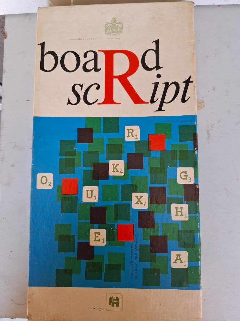 Bordspel board script, Drie of vier spelers, Ophalen of Verzenden, Gebruikt, Jumbo