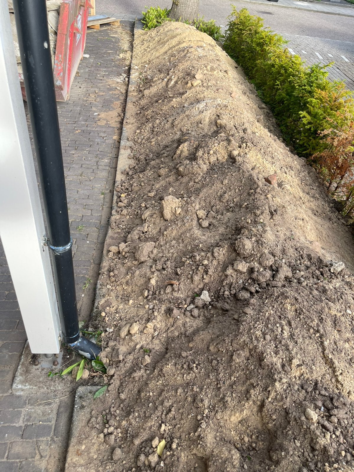 Geel/ophoogzand, Tuin en Terras, Ophalen, Ophoogzand
