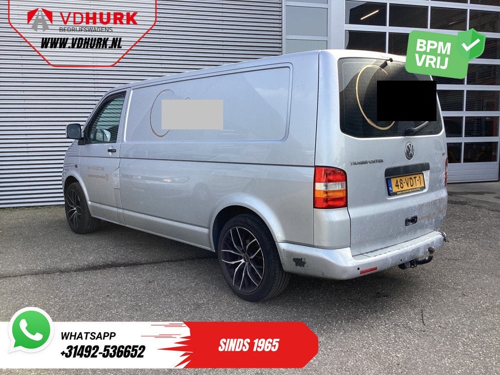Volkswagen Transporter 2.5 TDI 131 pk DSG Aut. L2 EXPORT 2.5, Auto's, Stof, Gebruikt, Volkswagen, Origineel Nederlands