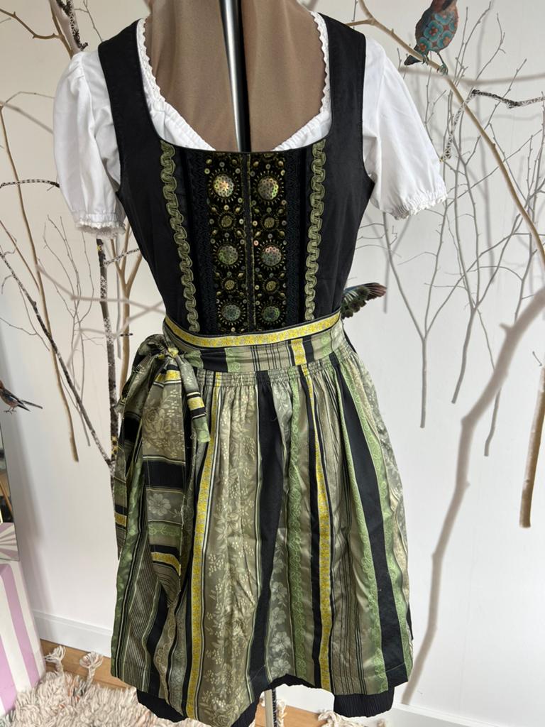 Dirndl 3-delig maat 38 rok zgan, Kleding | Dames, Carnavalskleding en Feestkleding, Ophalen of Verzenden, Zo goed als nieuw, Maat 38/40 (M)