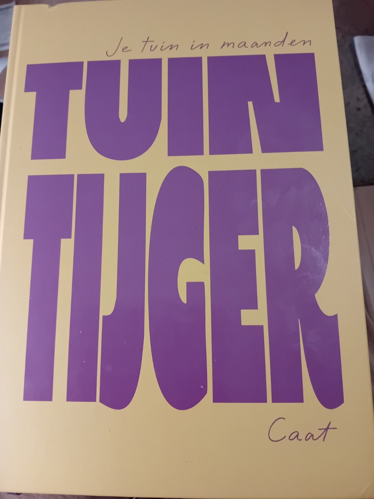 Tuinboek Tuintijger, Boeken, Ophalen of Verzenden, Nieuw