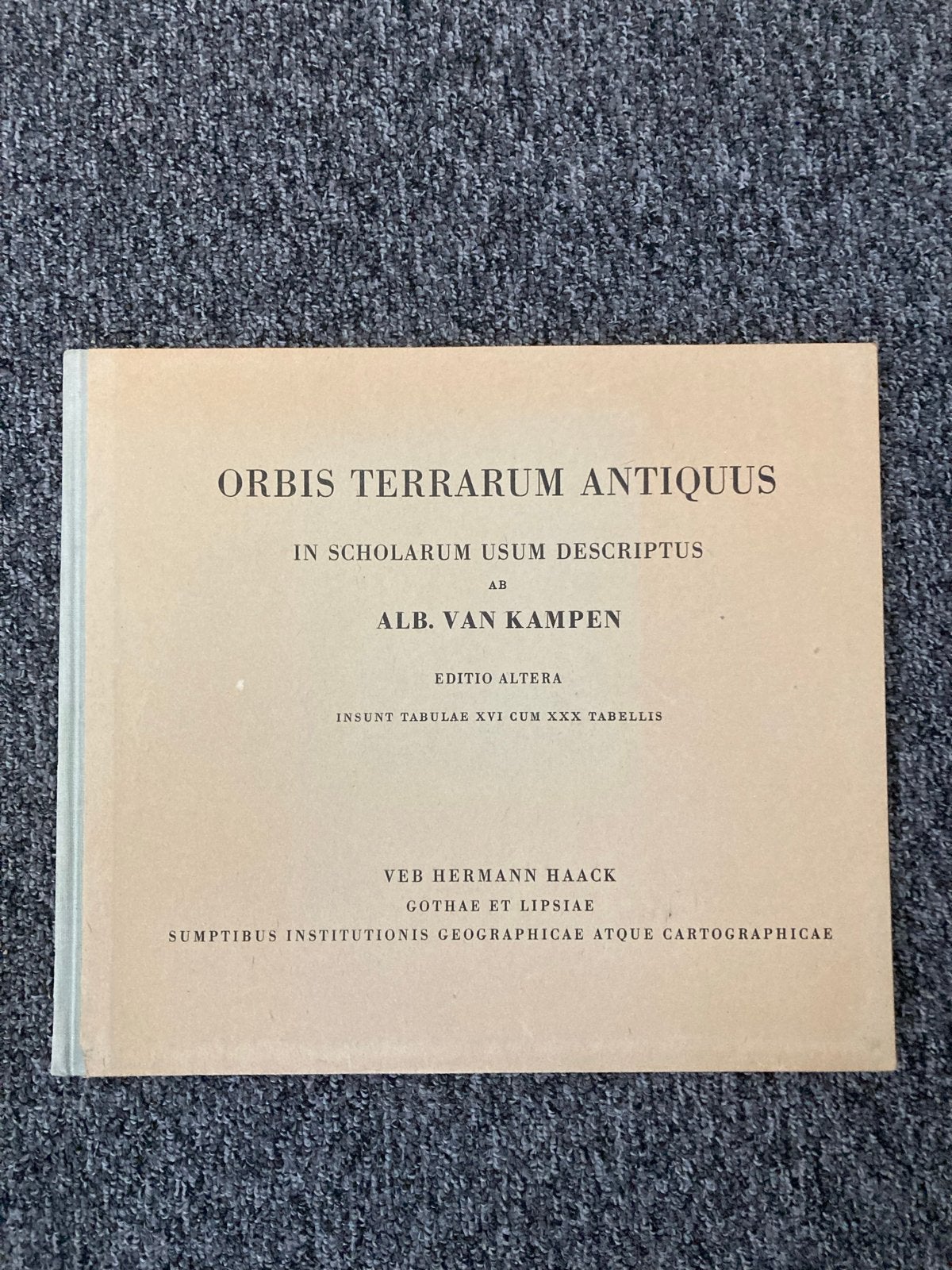 Orbis Terrarum Antiquus - Historische Wereldatlas, Boeken, Gelezen, Overige atlassen, Voor 1800, Ophalen of Verzenden