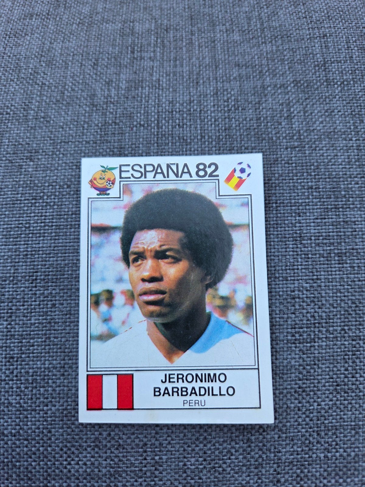 Panini WK 82, Hobby en Vrije tijd, Stickers en Plaatjes, Ophalen of Verzenden, Zo goed als nieuw, Sticker