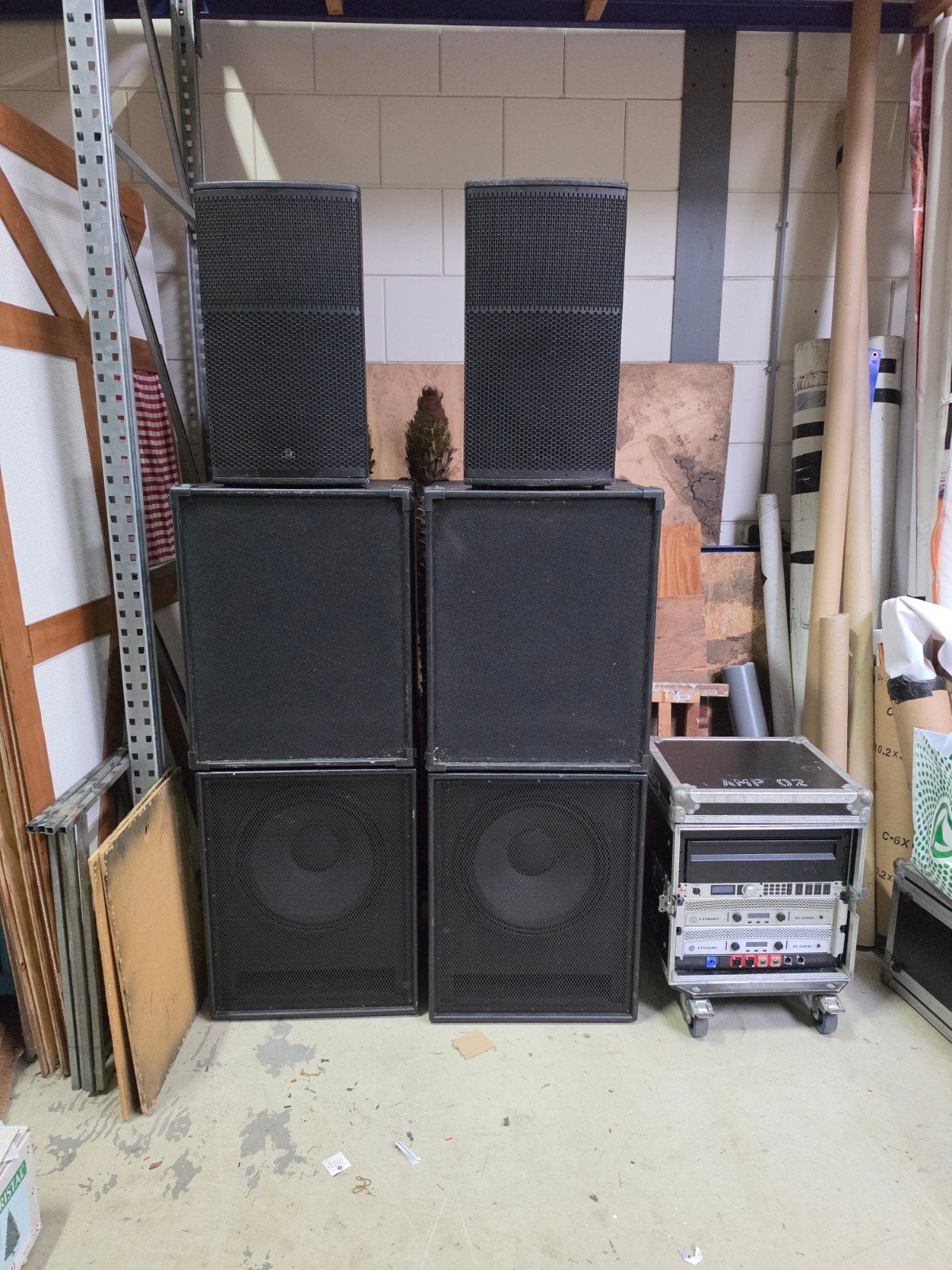 Complete PA-set: DAP, Crown, DBX - Krachtig Geluid!, Ophalen, Overige typen, Overige merken