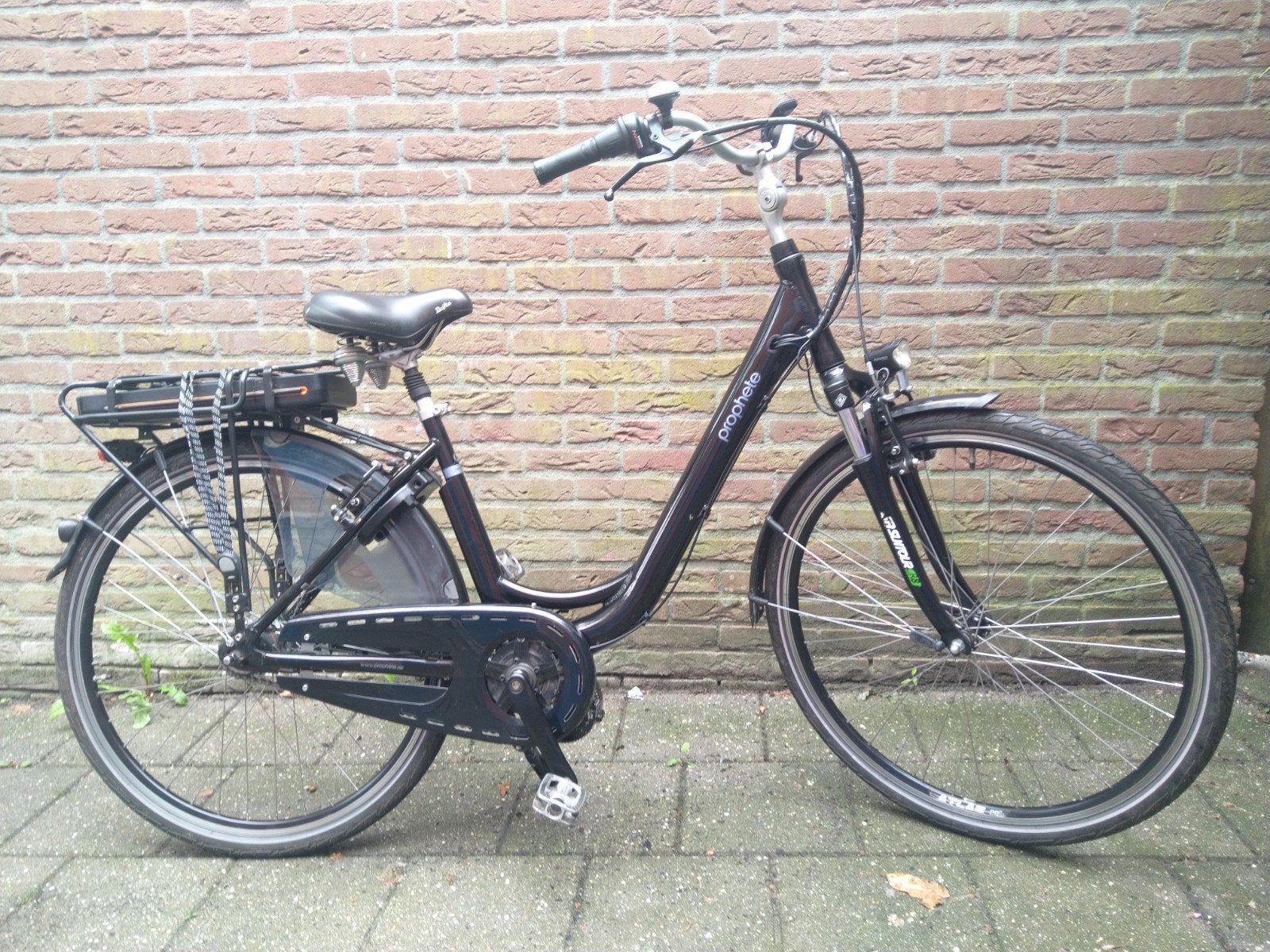 Nette Prophete Elektrische Damesfiets middenmotor 28 Inch 7V, Ophalen of Verzenden, Zo goed als nieuw, Dakdrager