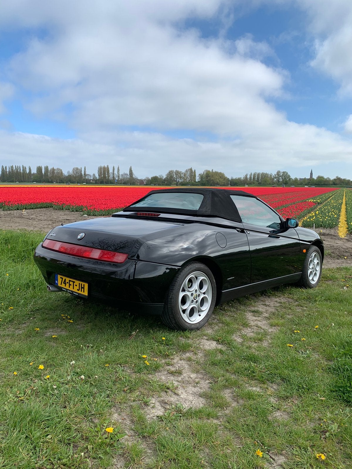 Alfa Romeo 916 1995 Zwart 147.00km, Voorwielaandrijving, Zwart, 4 cilinders, Spider