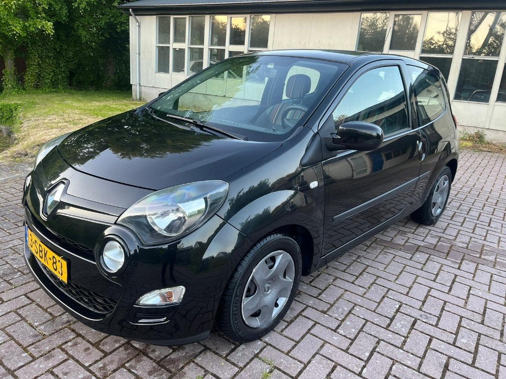 Renault Twingo 1.2 16V 2013 Zwart, Auto's, Renault, Voorwielaandrijving, 74 pk, 4 cilinders, 4 stoelen