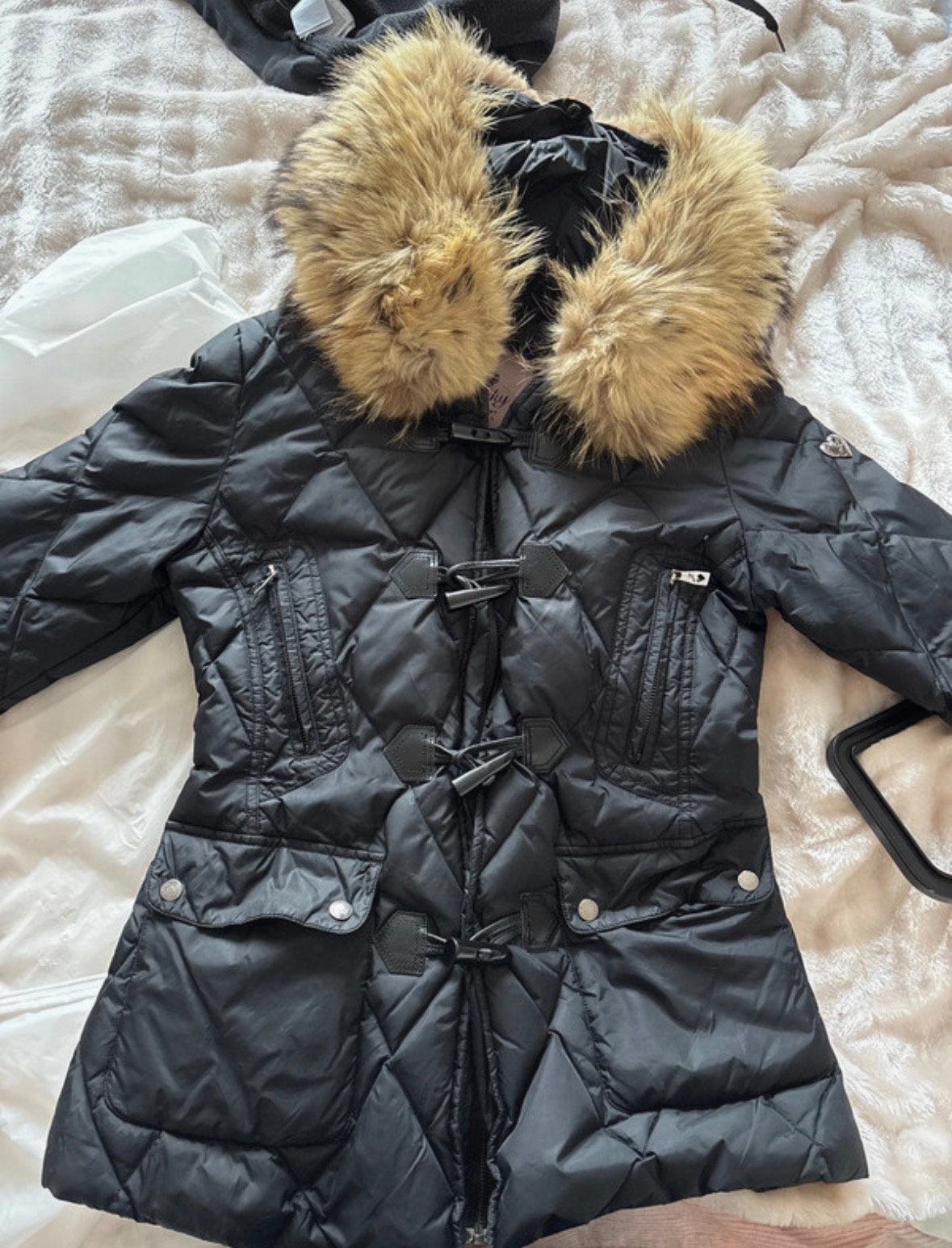 Jacky Luxury donsjas, Ophalen of Verzenden, Gedragen, Zwart