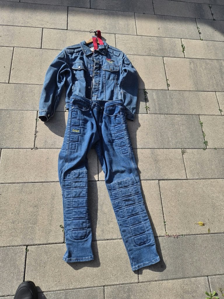 Giali Denim motorpak, Ophalen, Tweedehands, Dames, Combipak