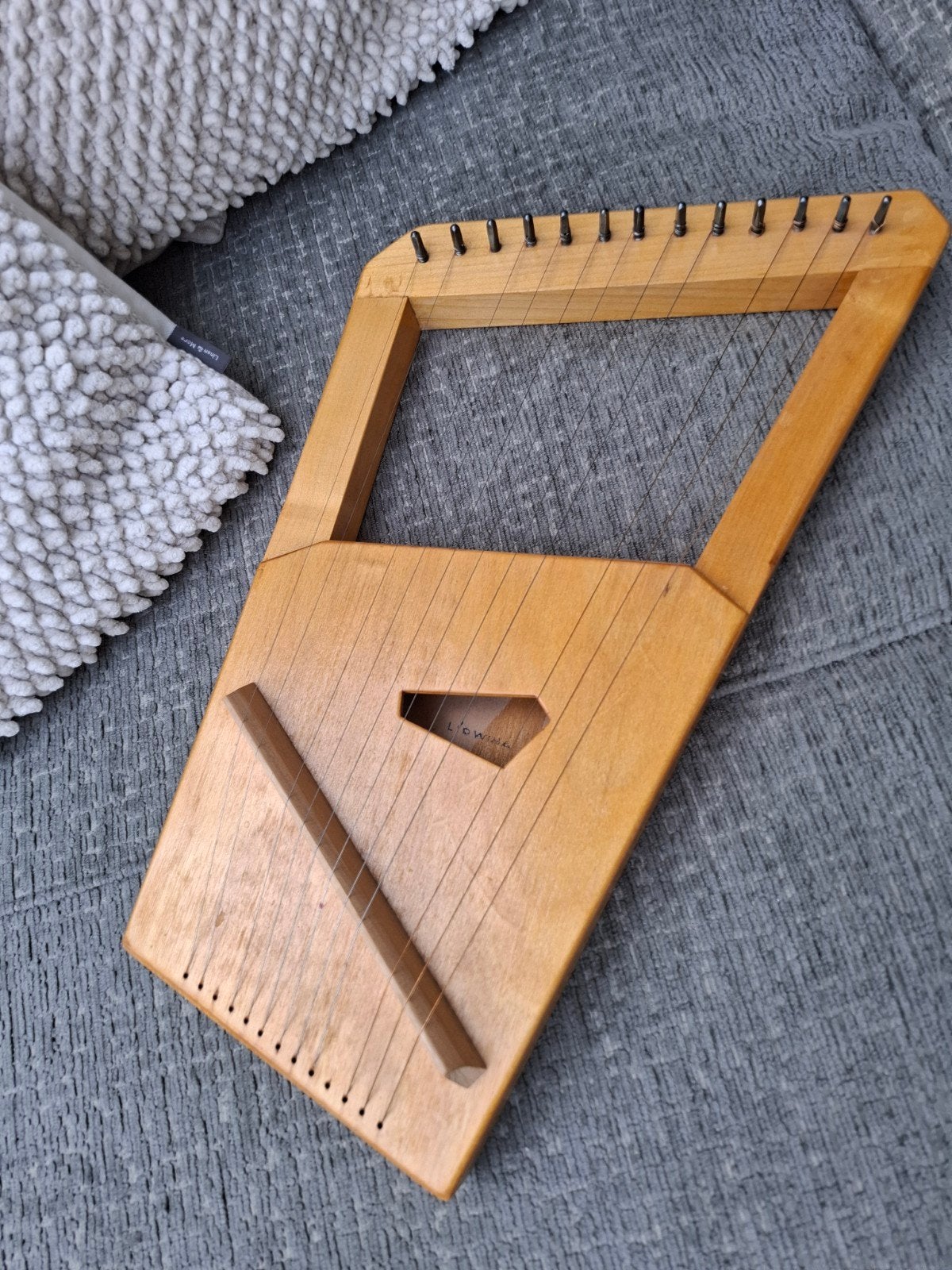 Vrije School Lier/ Harp met hoes, Muziek en Instrumenten, Ophalen, Gebruikt, Harp