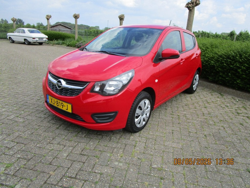 Opel Karl 1.0 Ecoflex  2019 Rood 1 van de laaste, Voorwielaandrijving, Stof, 74 pk, 4 cilinders