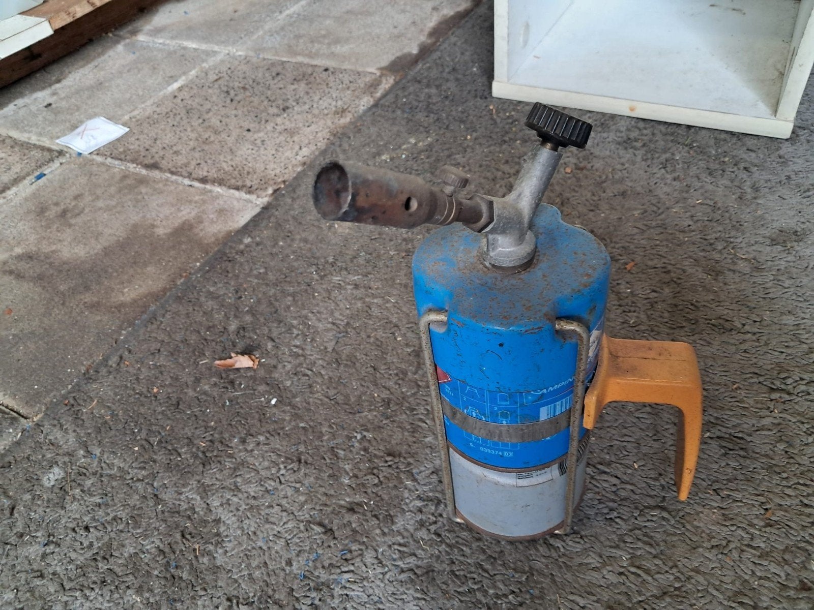 Gasbrander, Ophalen, Gebruikt