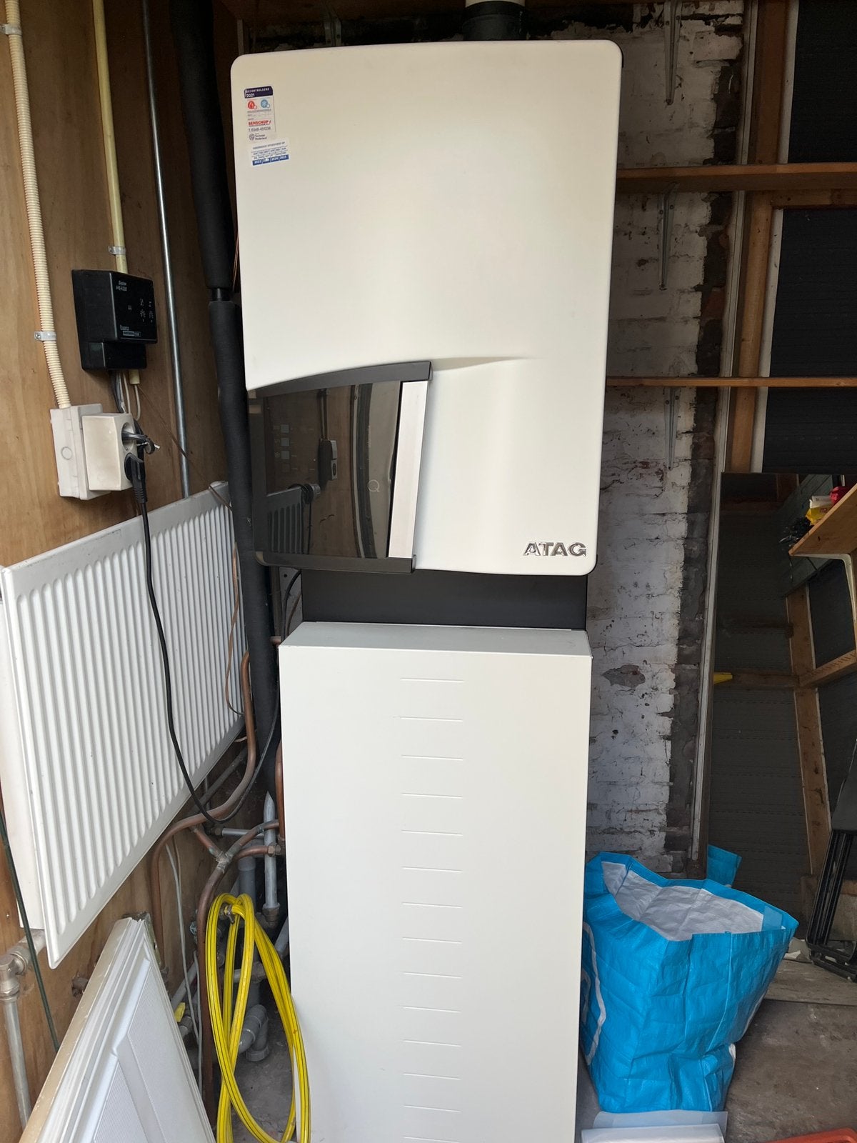ATAG Q-Solar systeem, Ophalen, 30 tot 80 cm, Gebruikt, Cv-ketel of Combi-ketel