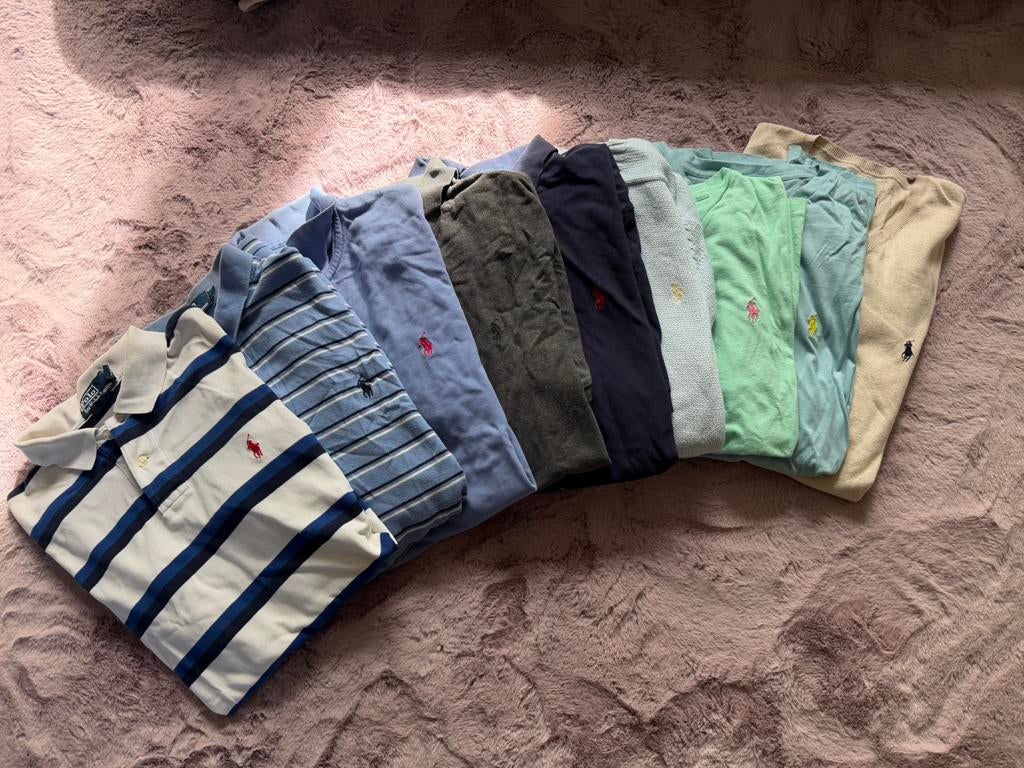 9x Ralph Lauren Polo/Sweatshirts/Shirts, Kalverstraat 19 Amsterdam, Overige maten, Ophalen of Verzenden, Zo goed als nieuw