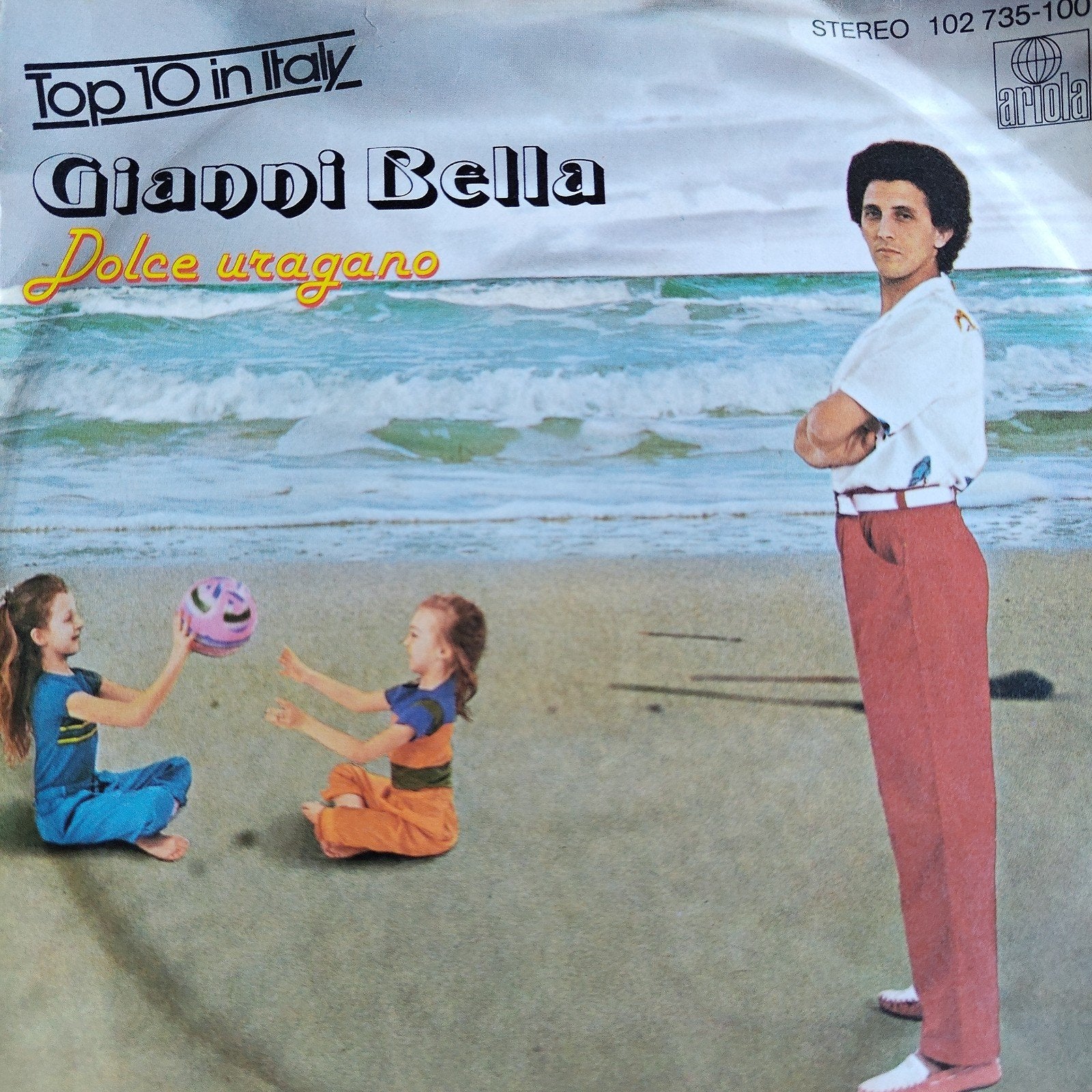 Gianni Bella - Dolce Uragano (Vinyl Single), Ophalen of Verzenden, Gebruikt