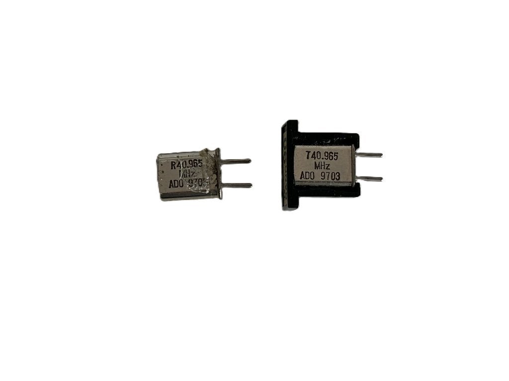 Kristalset 40.965 mhz ontvanger + zender rc