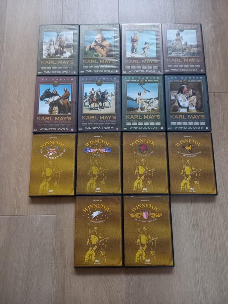 Winnetou collectie origineel, Alle leeftijden, Ophalen of Verzenden, Zo goed als nieuw, Actie en Avontuur