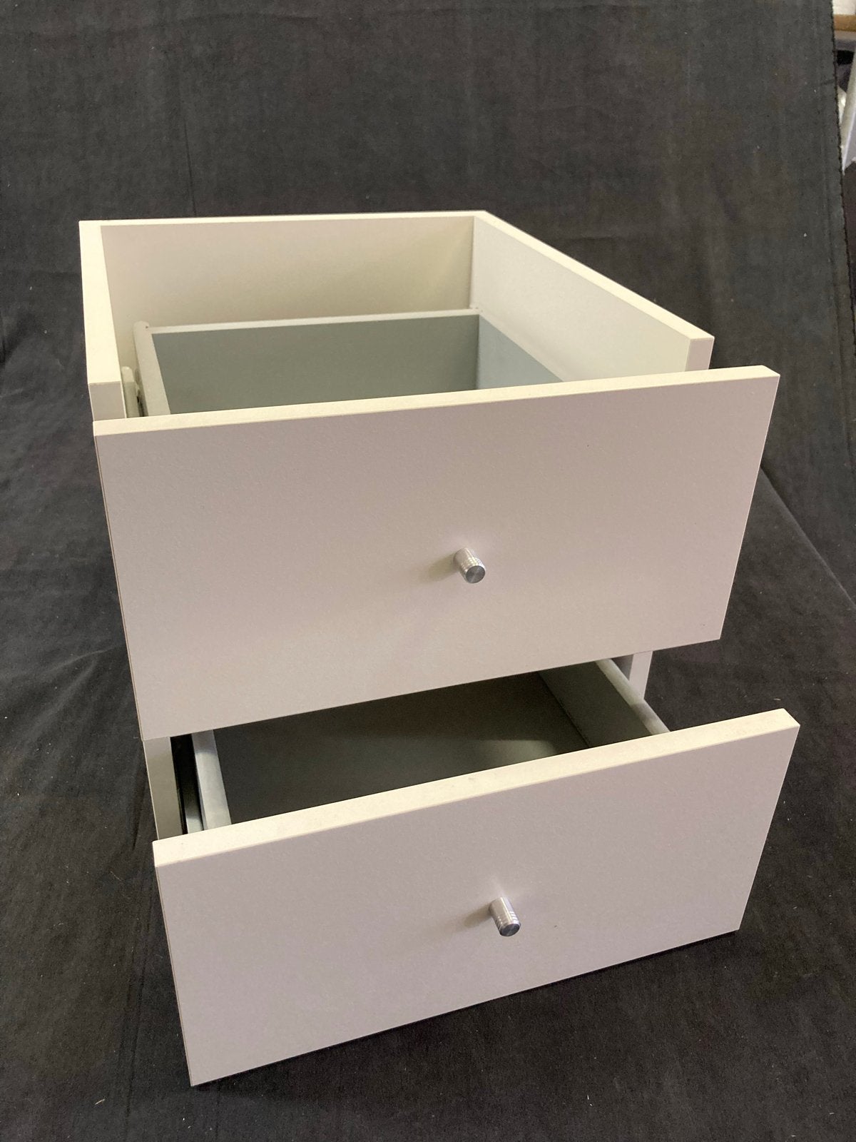 3 ladeskastjes voor IKEA kast - wit, Ophalen, Gebruikt