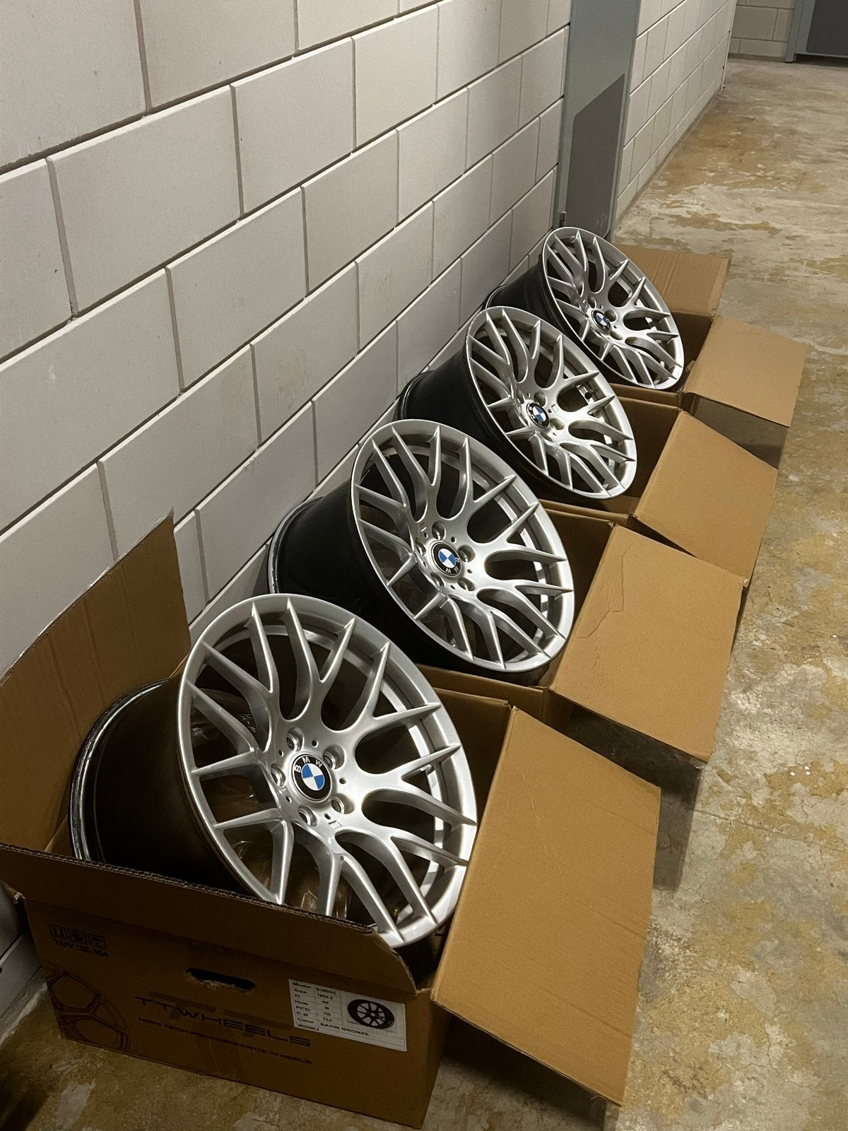 BMW Style M359 Velgen Breedset 9/10j E90 F30 M3 1M, Auto-onderdelen, Gebruikt, Velg(en), Zomerbanden, Ophalen