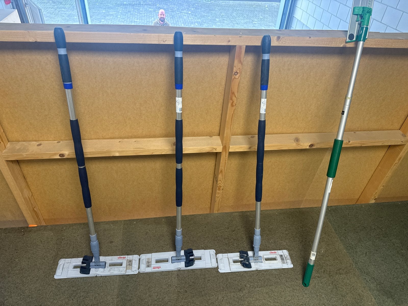 Vileda Professional Dweilen, Ophalen, Mop of Dweil