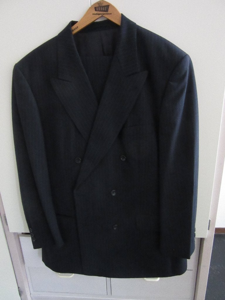Z.g.a.n. Vintage Desch heren kostuum, Maat 52/54 (L), Desch, Blauw, Ophalen of Verzenden