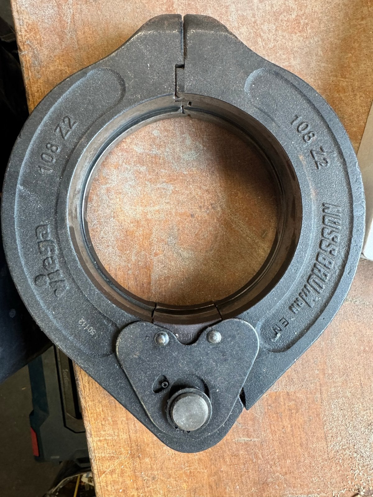 Viega Nussbaum 108 Z2 persring, Doe-het-zelf en Verbouw, Gereedschap | Handgereedschap, Ophalen of Verzenden, Gebruikt, Overige typen