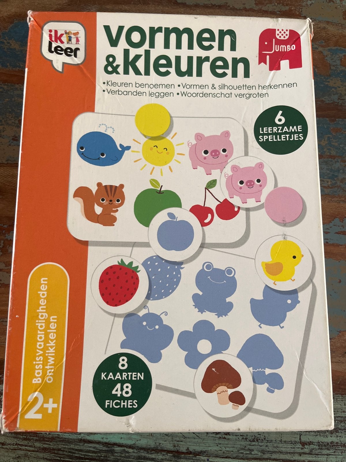 Jumbo Ik Leer Vormen & Kleuren - Educatief Spel 2+, Ophalen of Verzenden, Zo goed als nieuw, Ontdekken