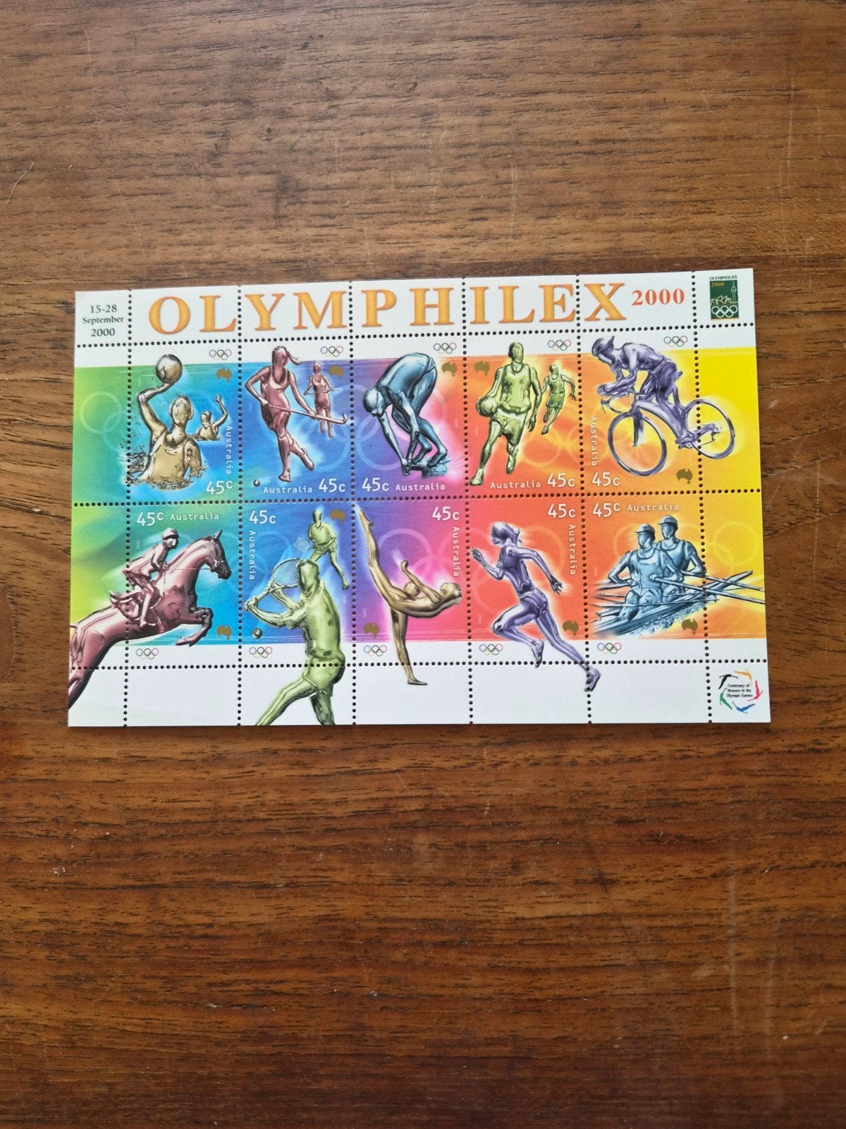 olymphilex 2000, Ophalen of Verzenden