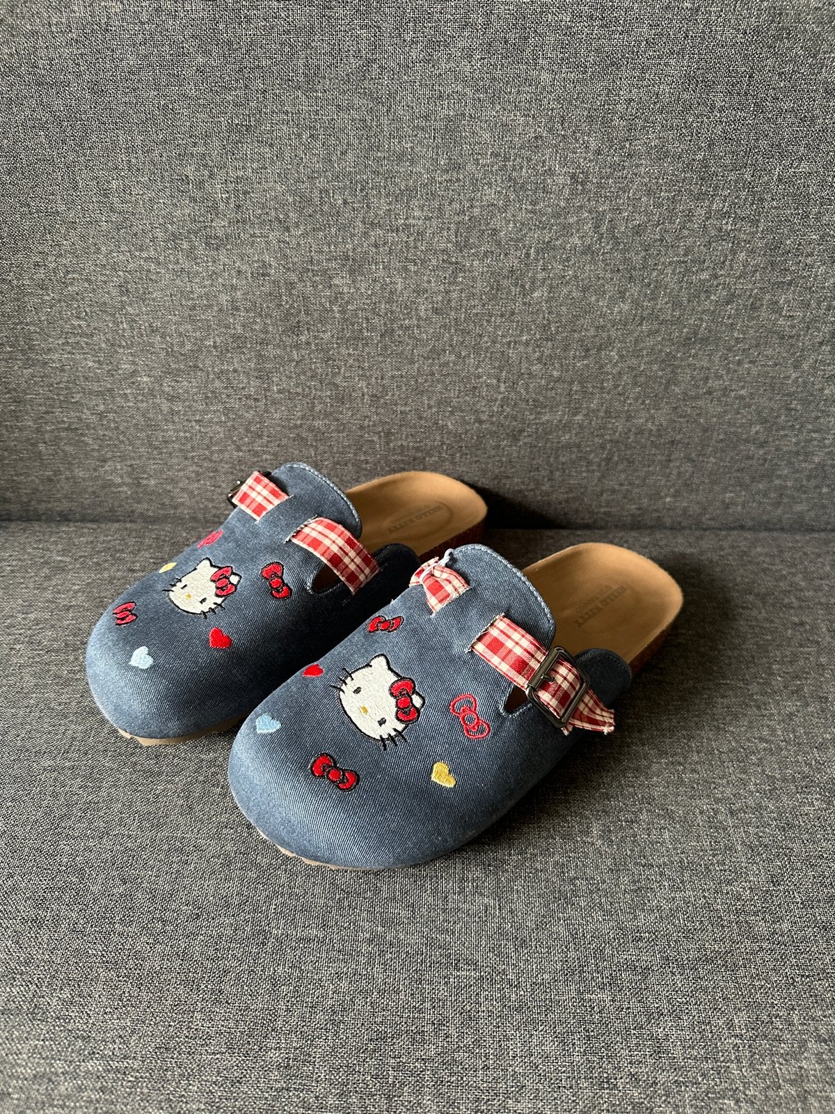 Hello Kitty klompjes maat 38-39 ongedragen, Slippers, Blauw, Nieuw, Ophalen of Verzenden
